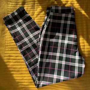 Plaid Slacks